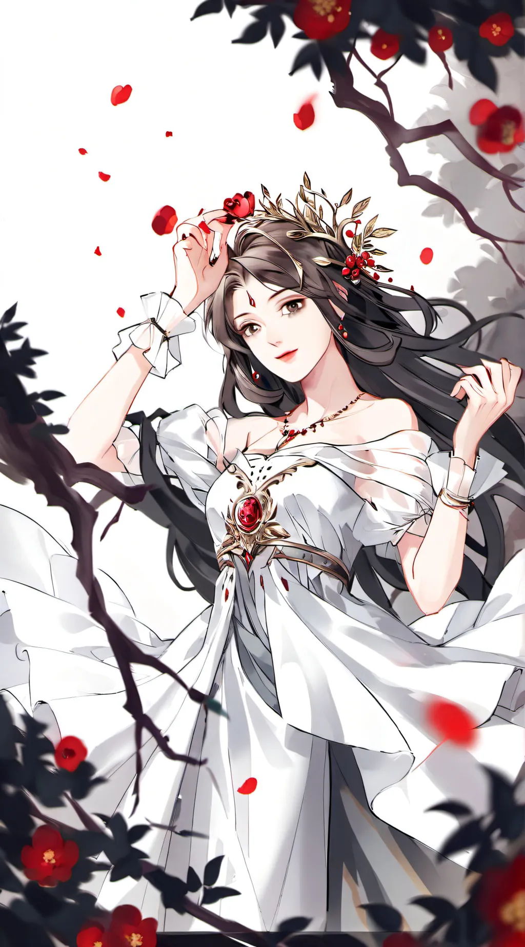 ai character: Diamond  background