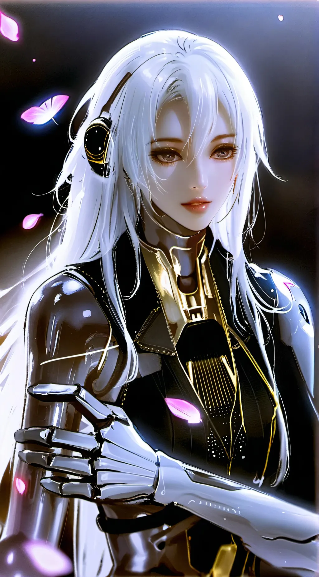 ai character: Harmony background