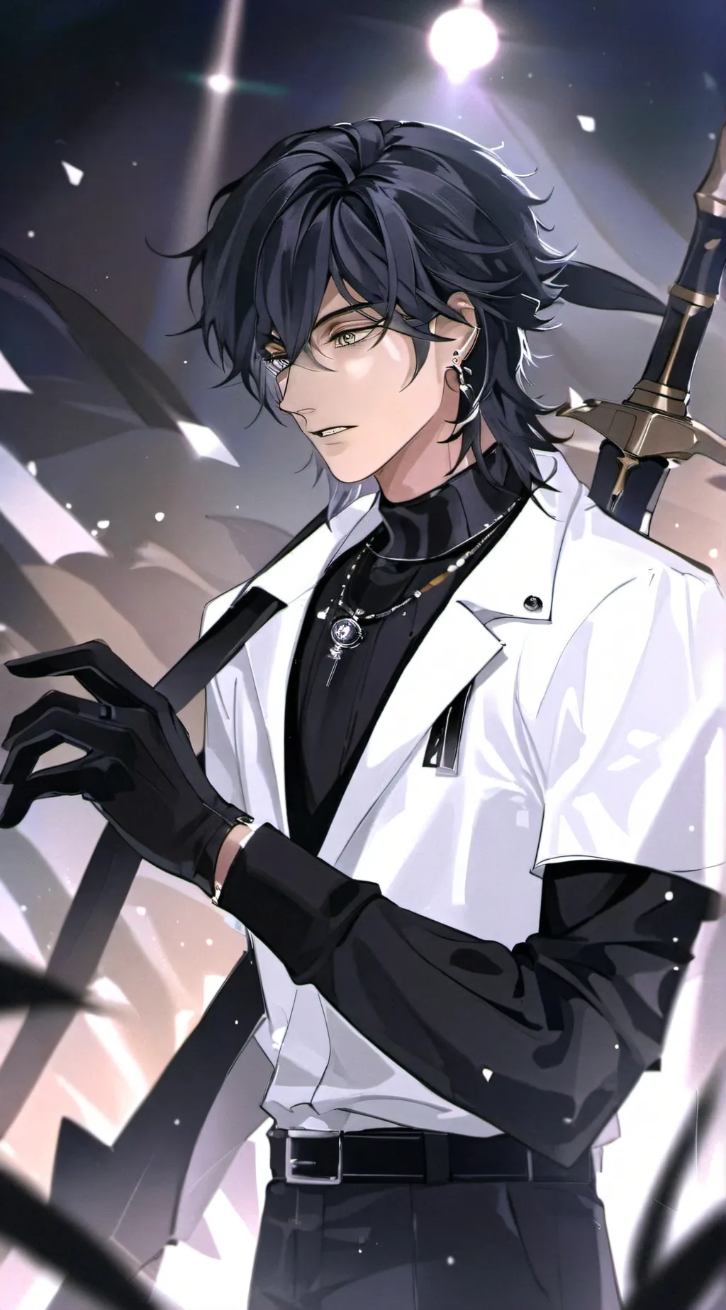 ai character: Jaskier Morban background