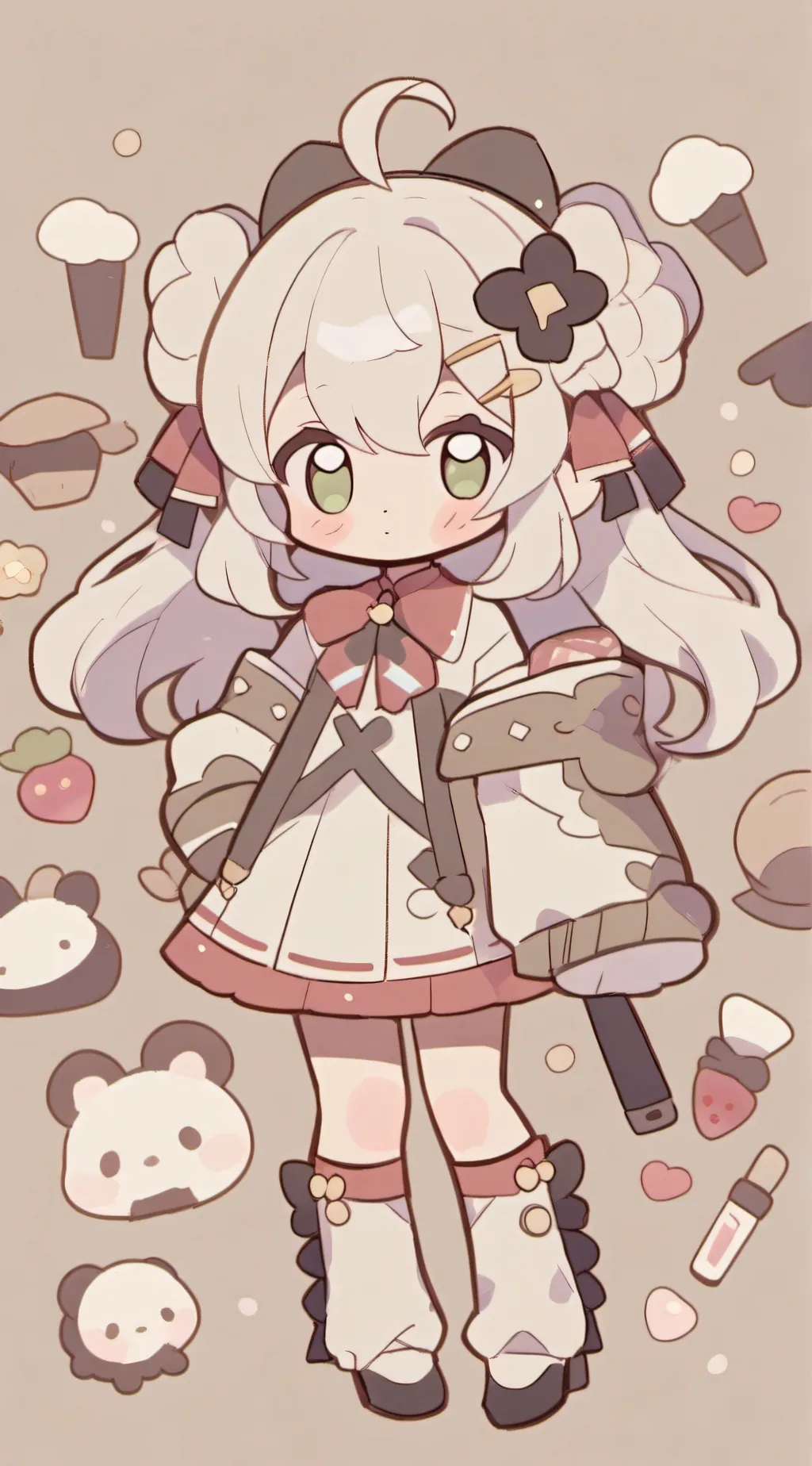 ai character: little sis  background