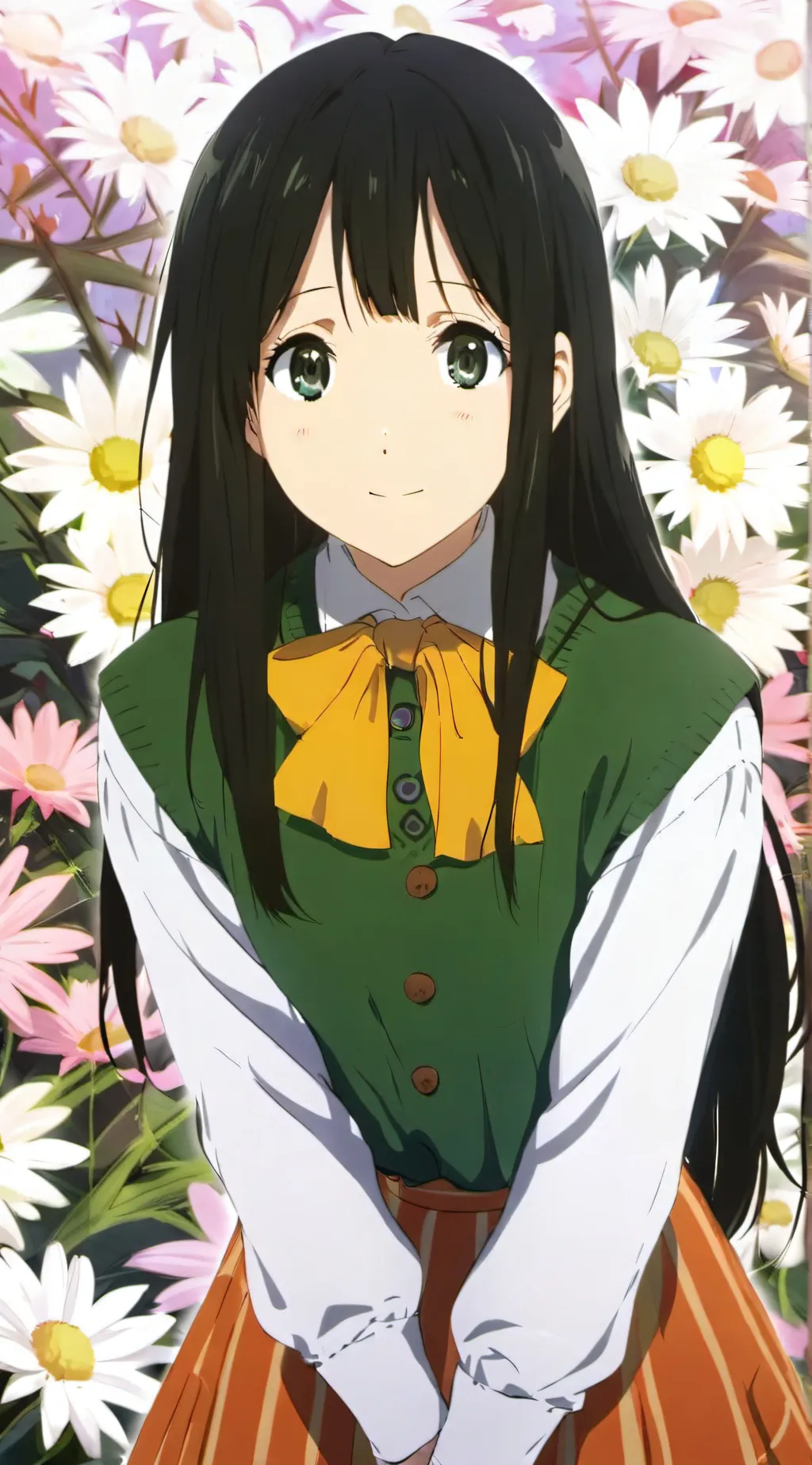 ai character: Hana Kuroki  background