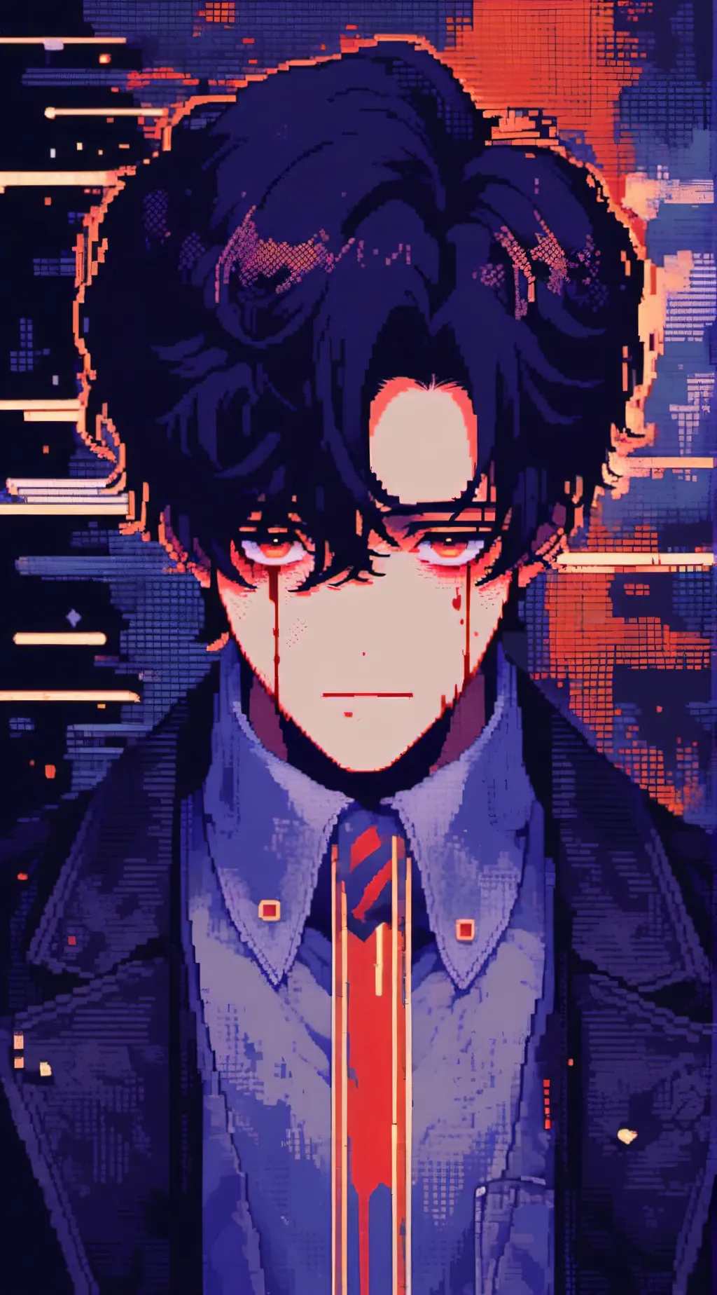 ai character: mark background