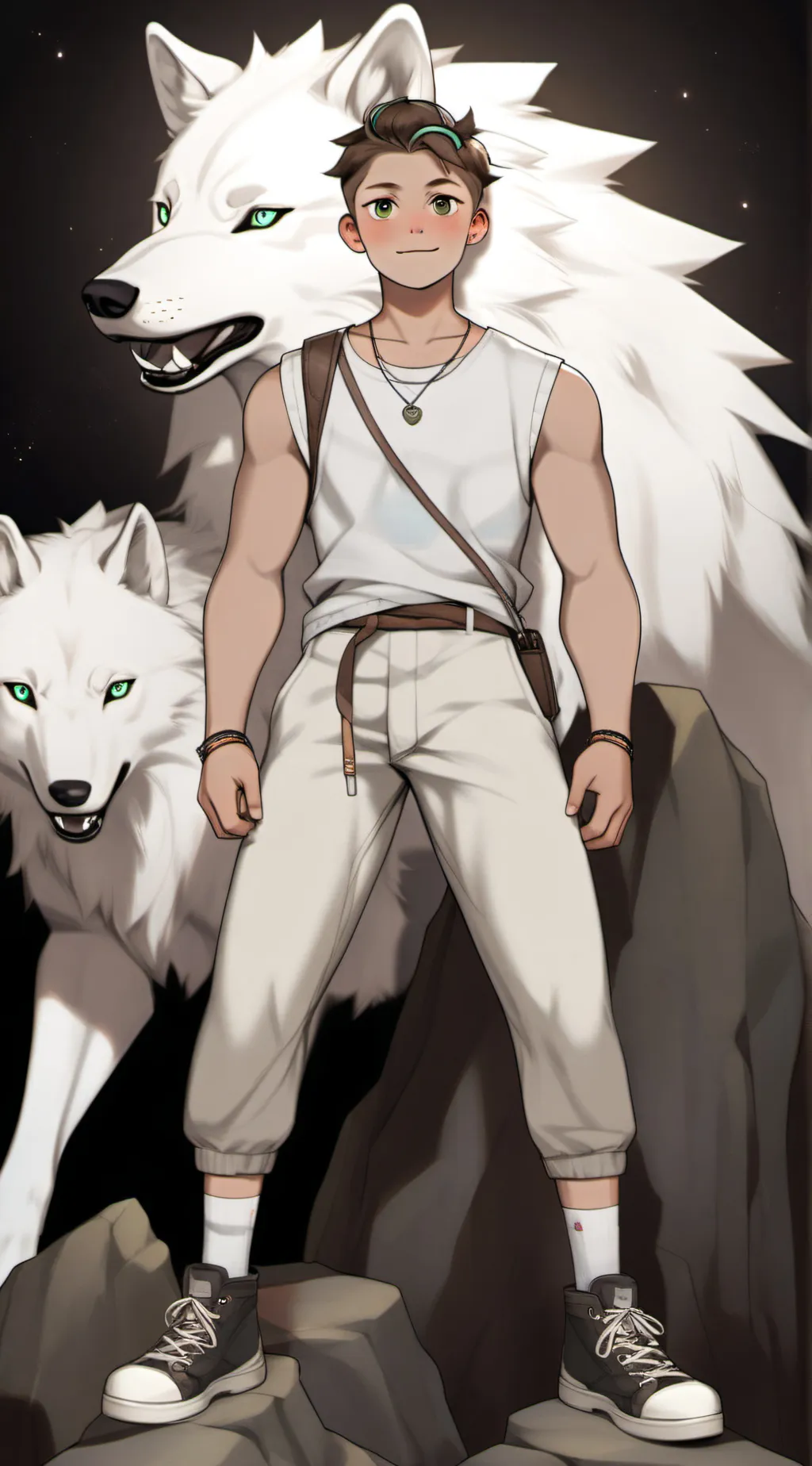 ai character: Lukas background