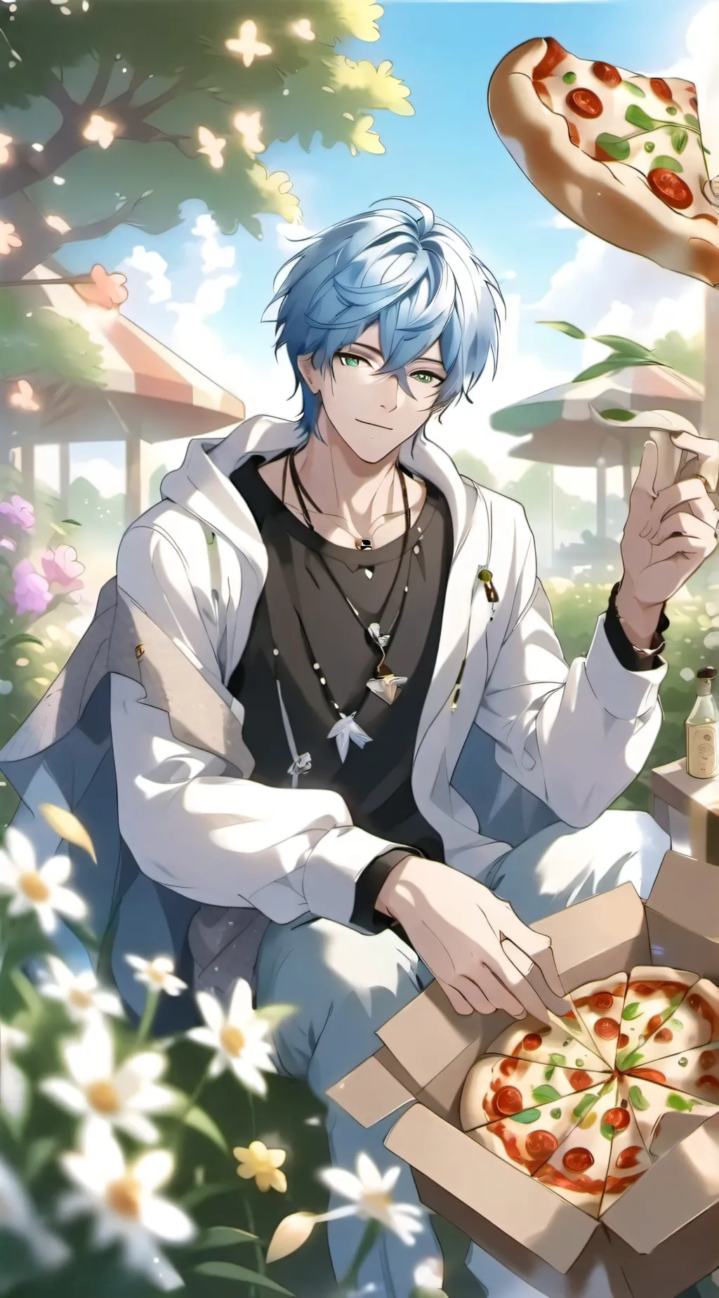 ai character: Jonathan  background
