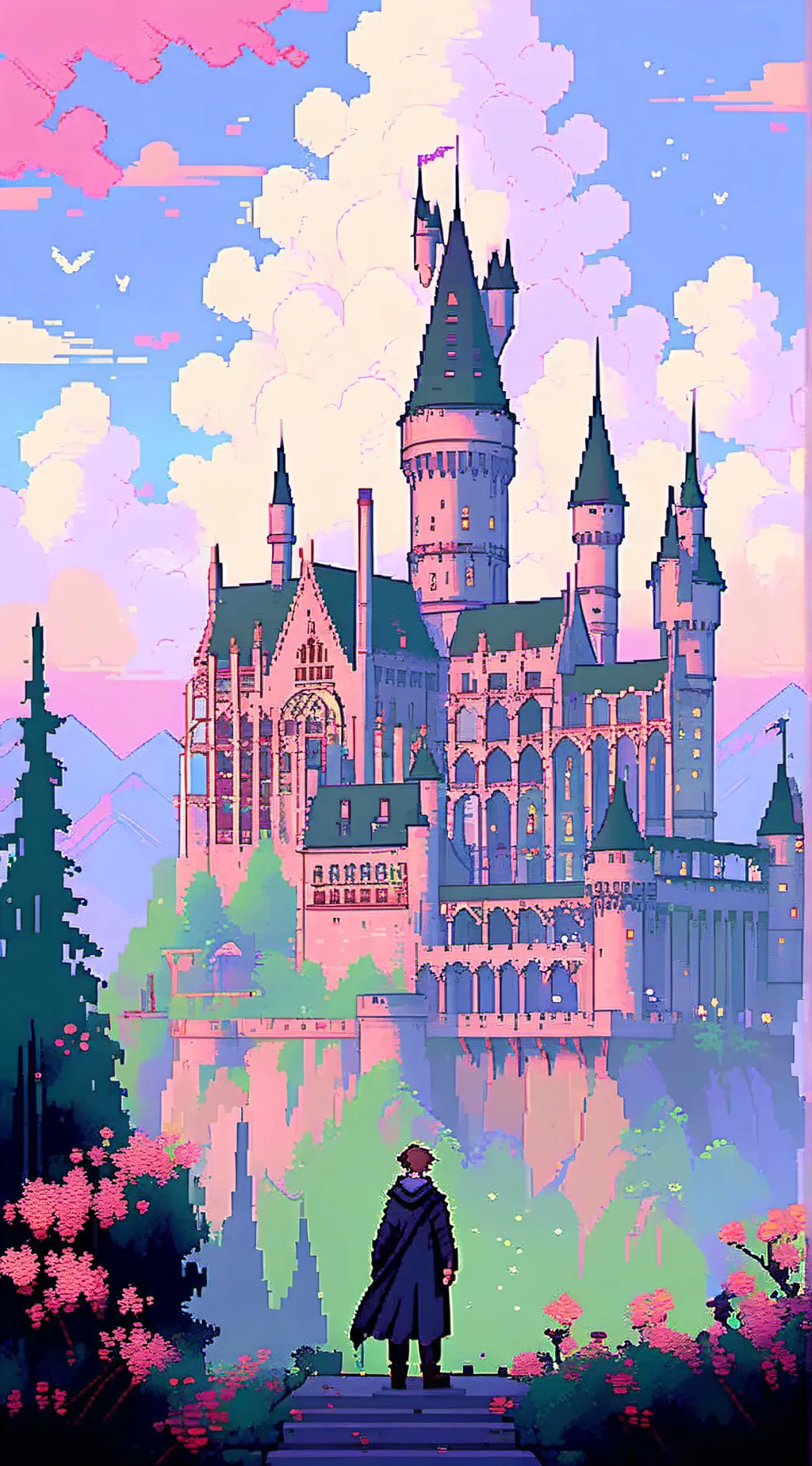 ai character: HP cast background