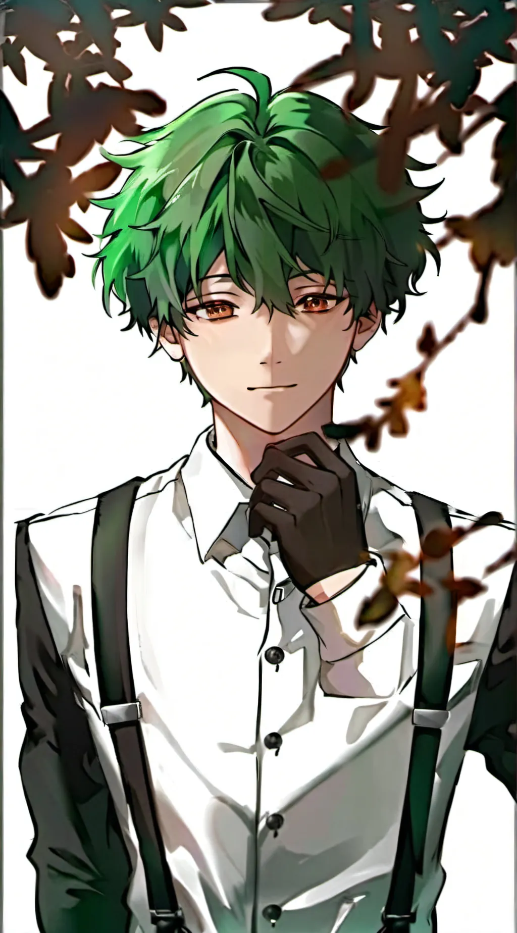 ai character: Deku background