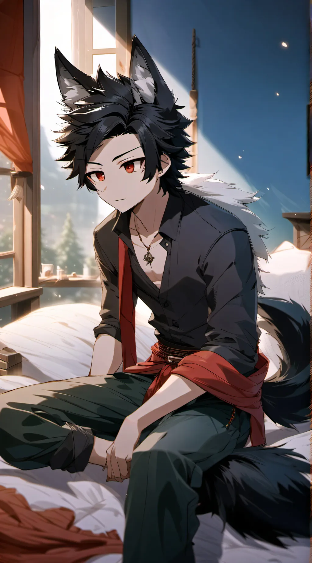 ai character: Xavier  background