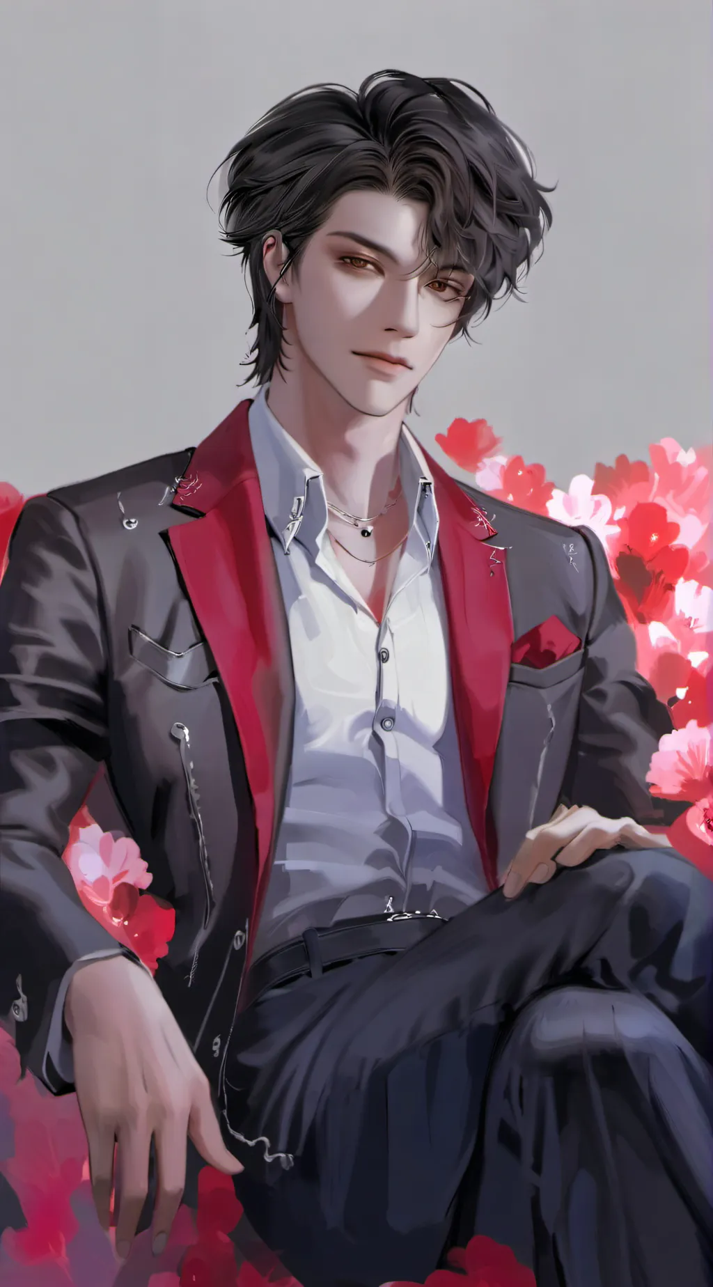 ai character: ♥︎Asher Lare♥︎ background
