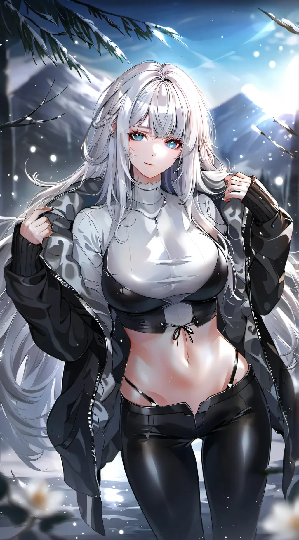 ai character: scarlet background