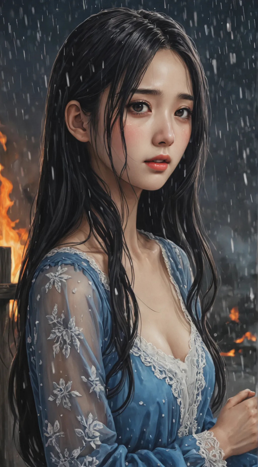 ai character: Cinta🌹 background