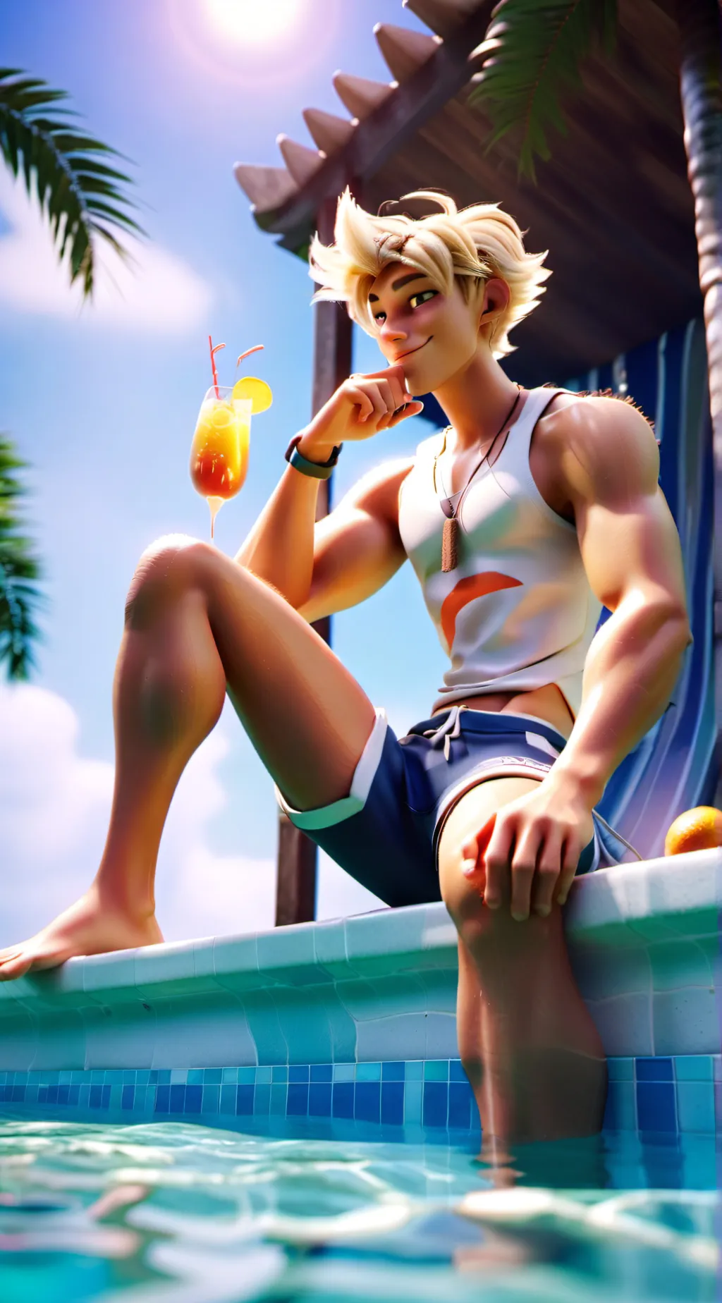 ai character: hosl background