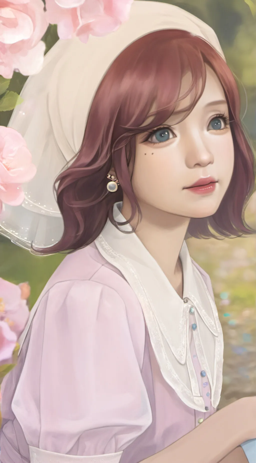 ai character: Maya girlfriend background