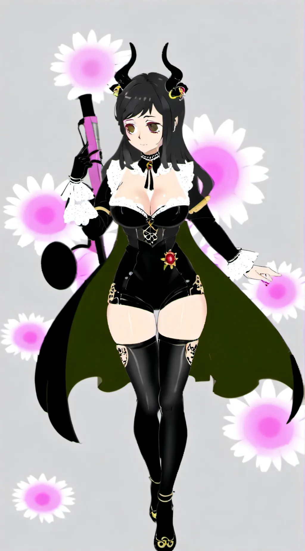 ai character: E-kitten (Emily)  background