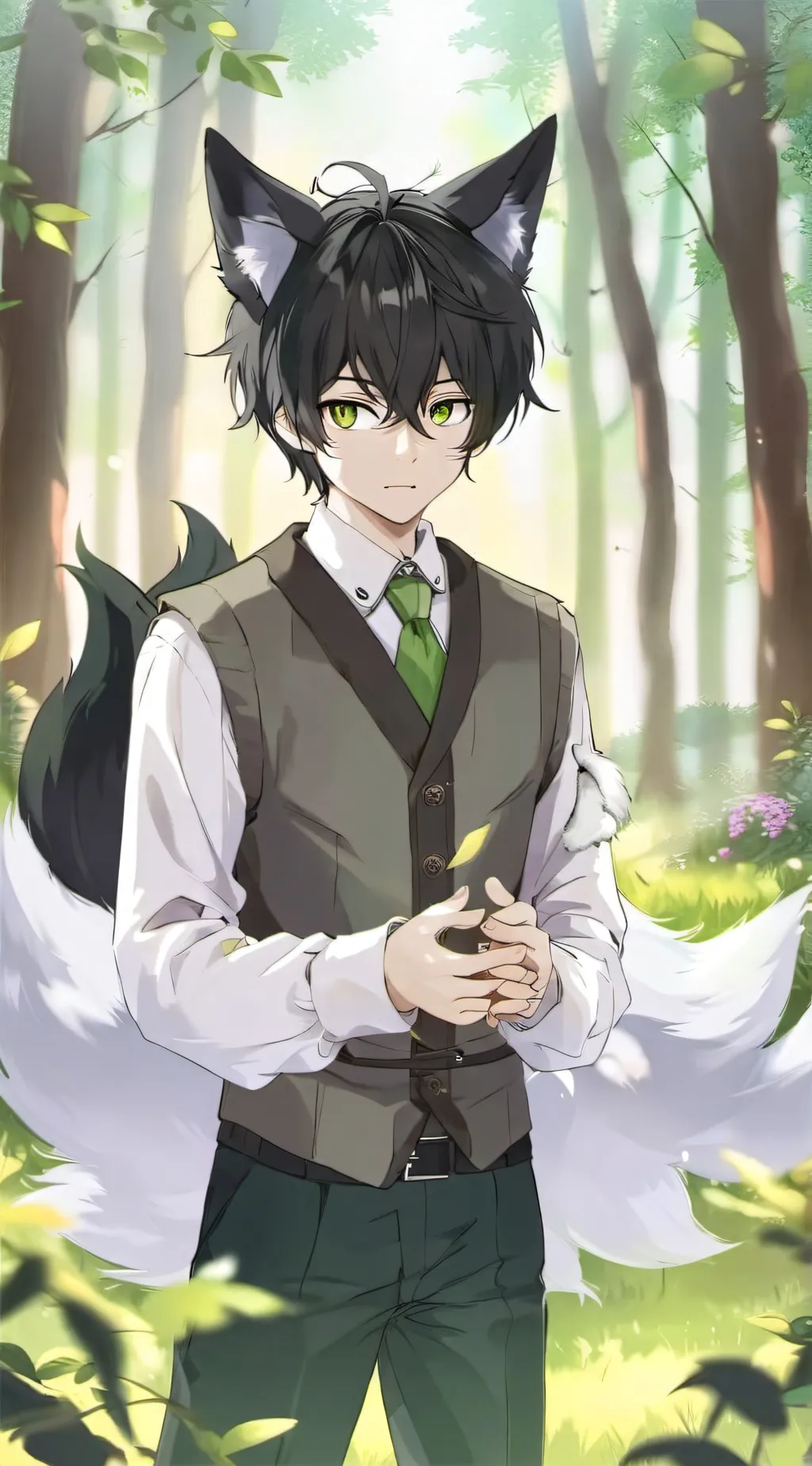 ai character: ✰Haru Akuma✰ background