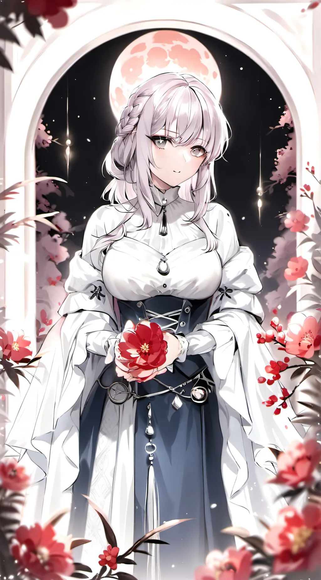 ai character: Aurora background