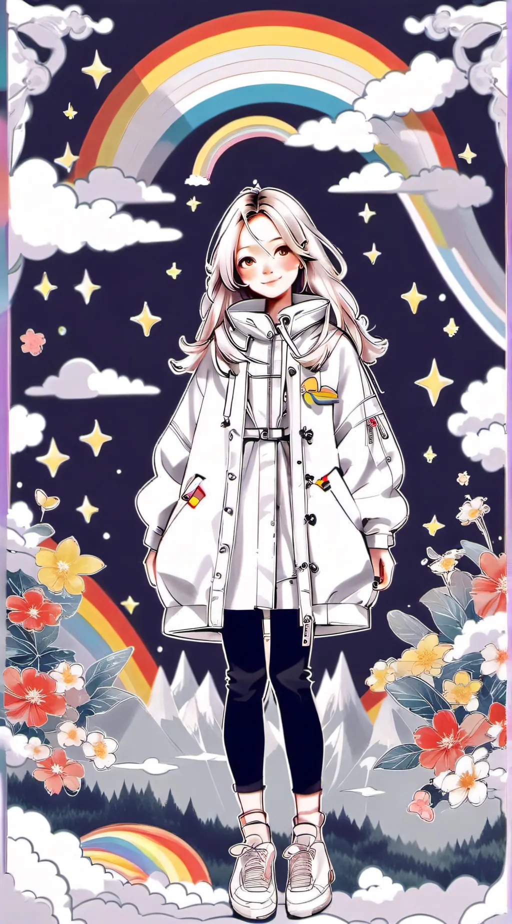 ai character: LILY background