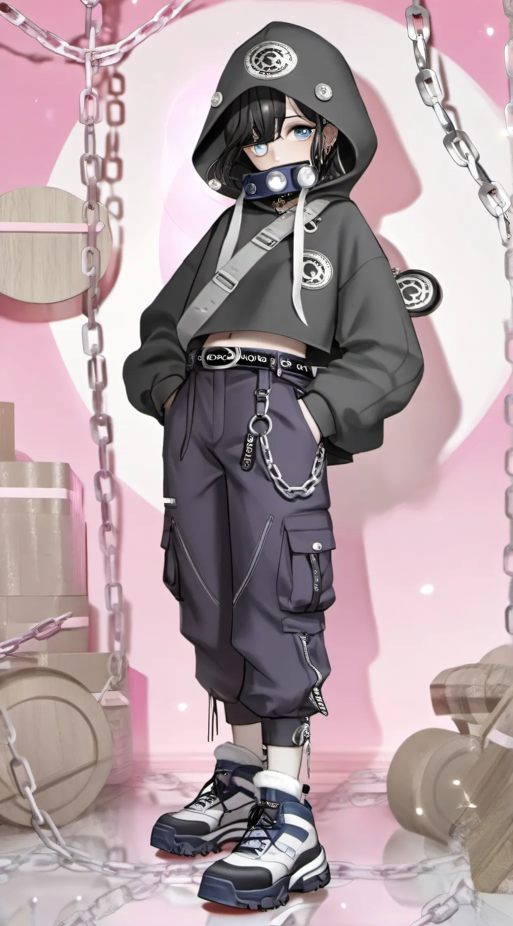 ai character: Biker Racer background