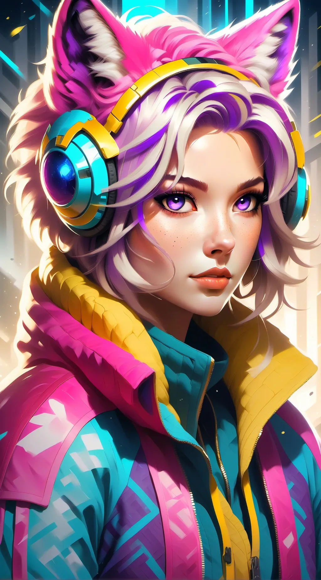 ai character: Red or Chole  background