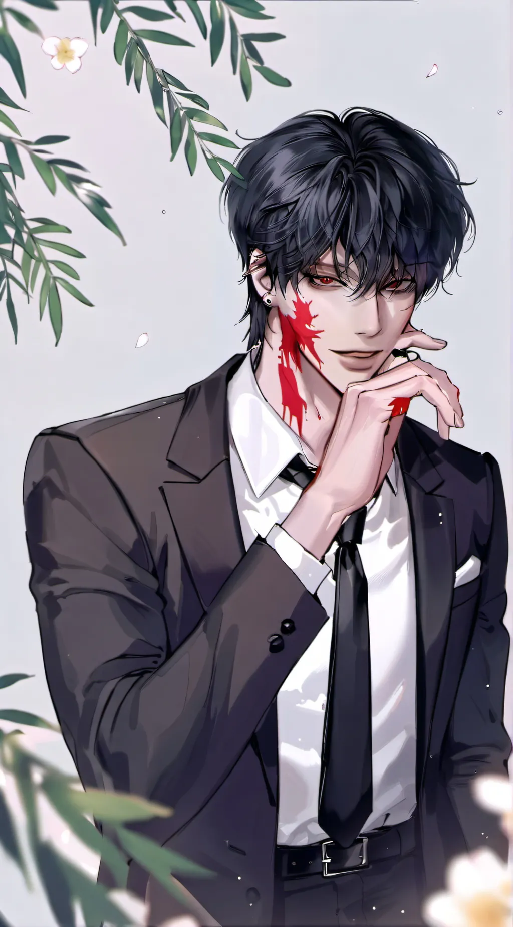 ai character: ? background