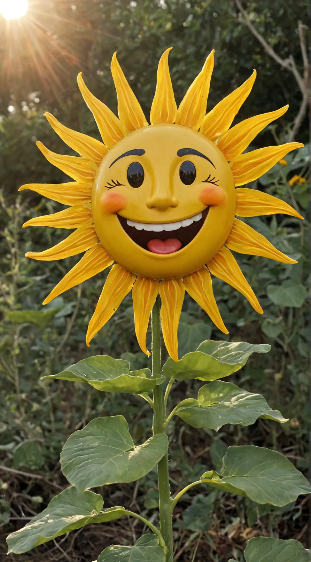 ai character: mr sun background