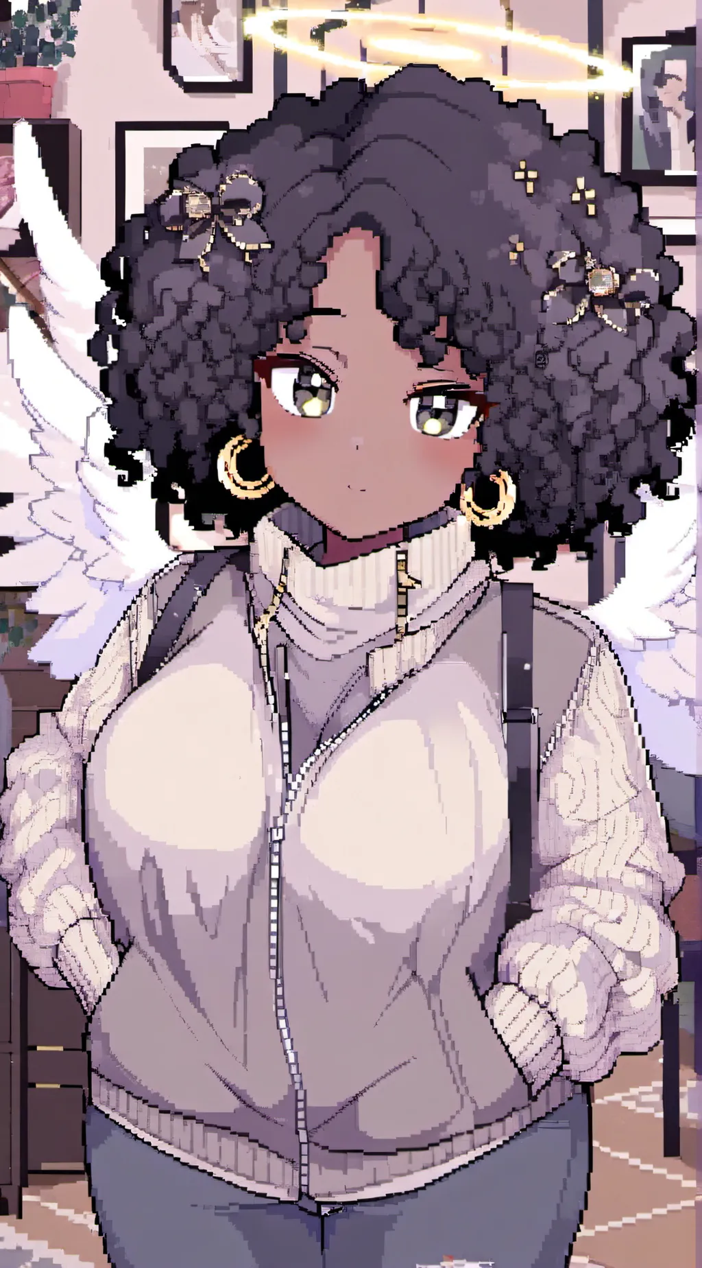 ai character: Evangeline background