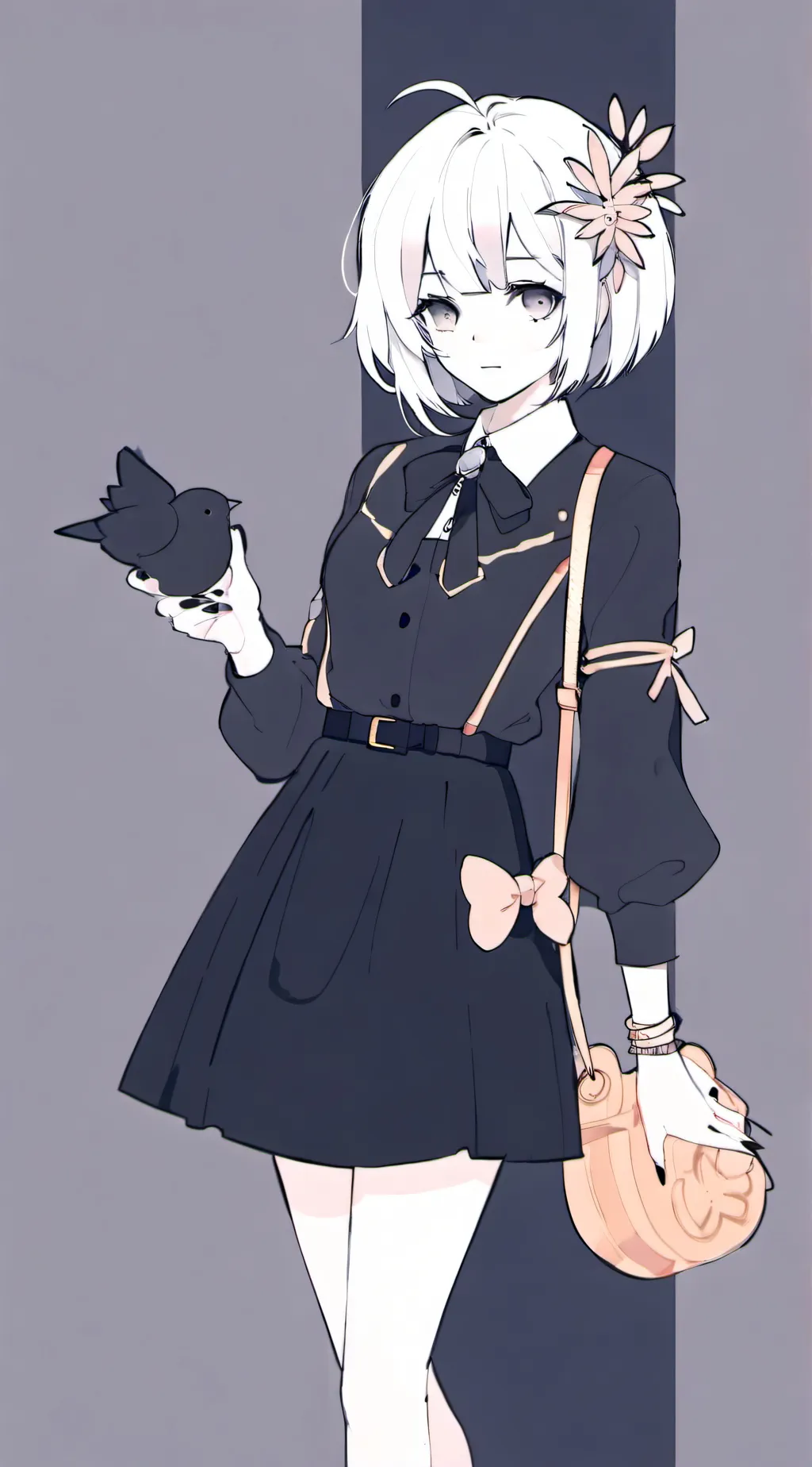 ai character: Sakura background