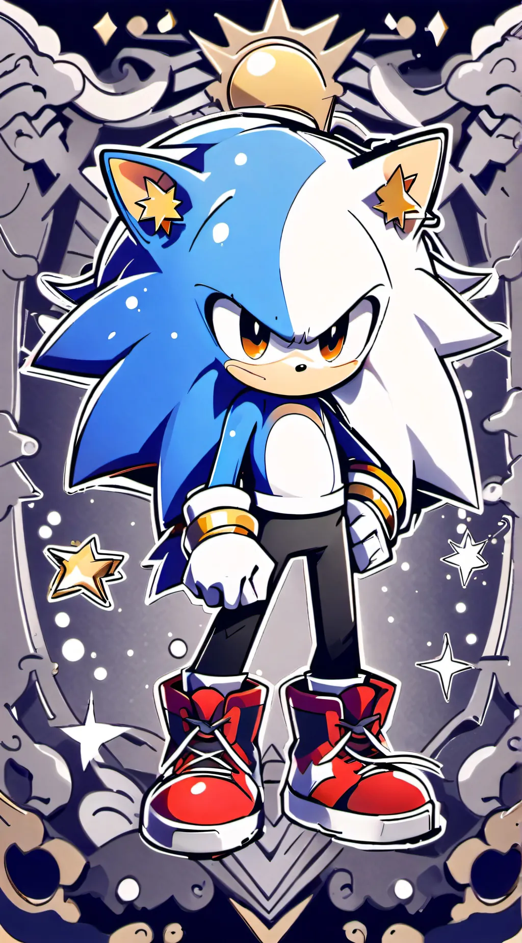 ai character: sonic background