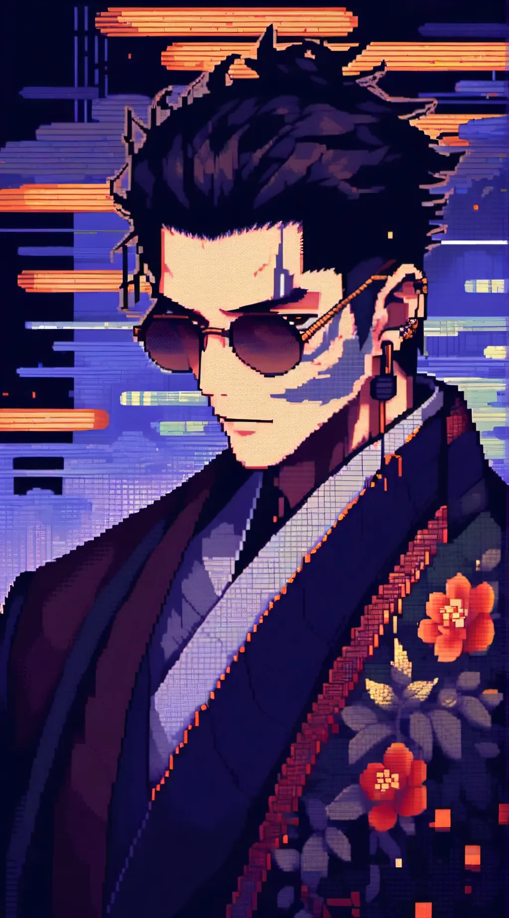 ai character: zinuma  background