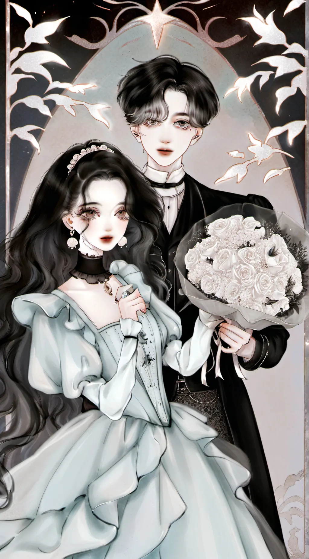 ai character: Reiley and Arlic background