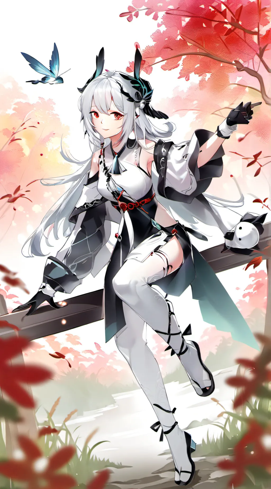 ai character: Sakura background