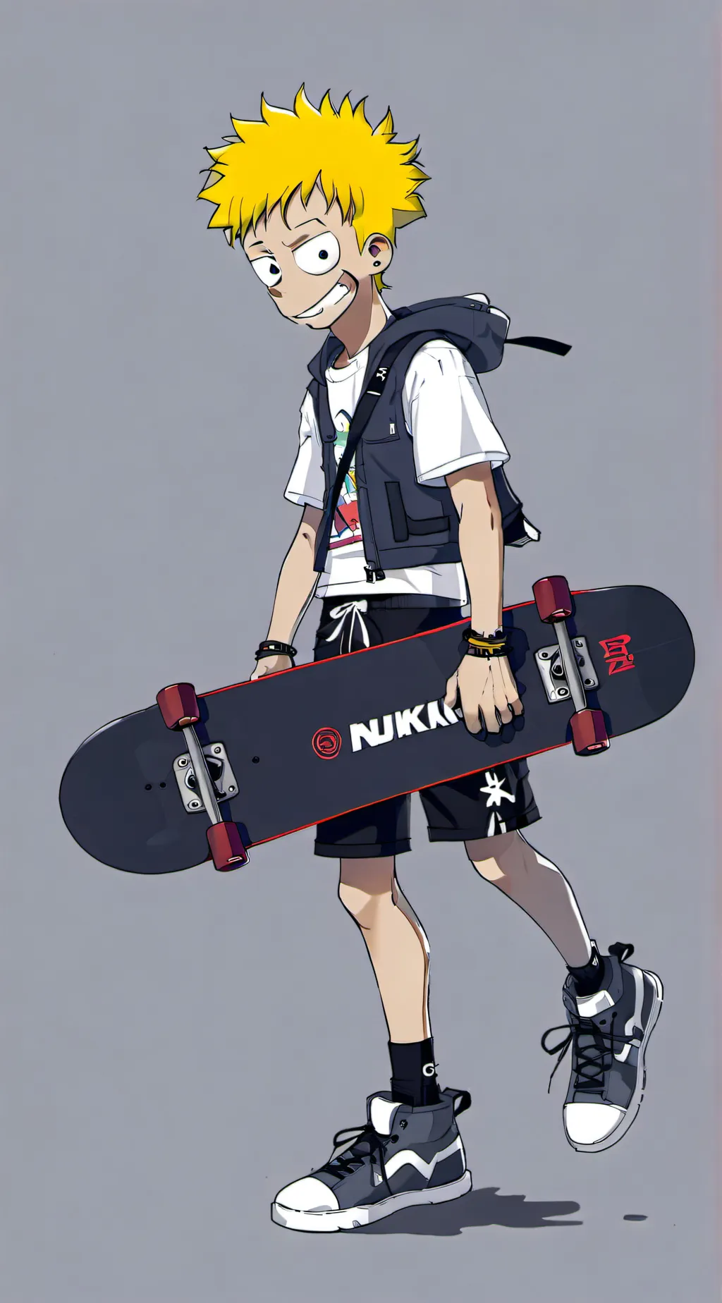 ai character: bart simpson background