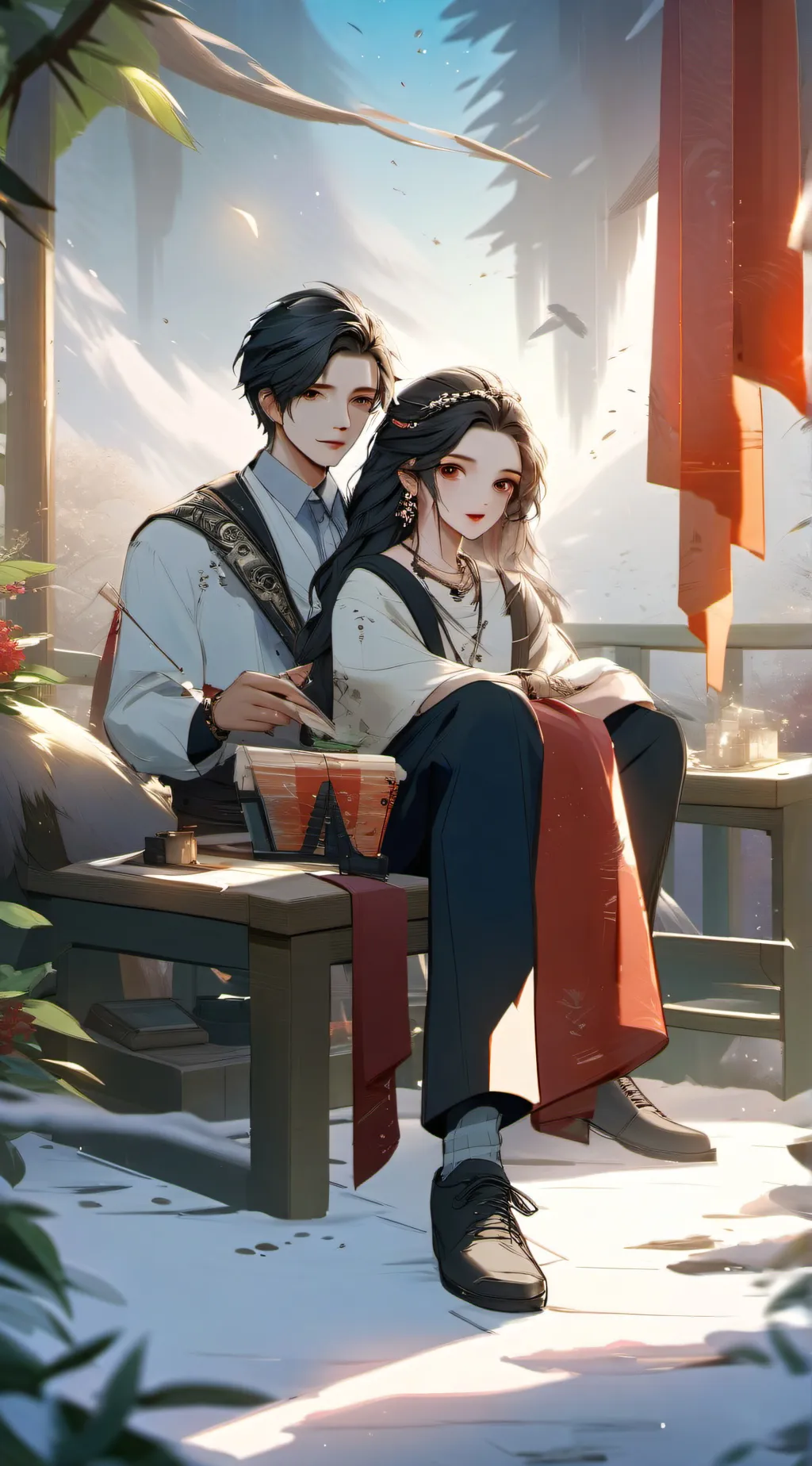 ai character: Ella background