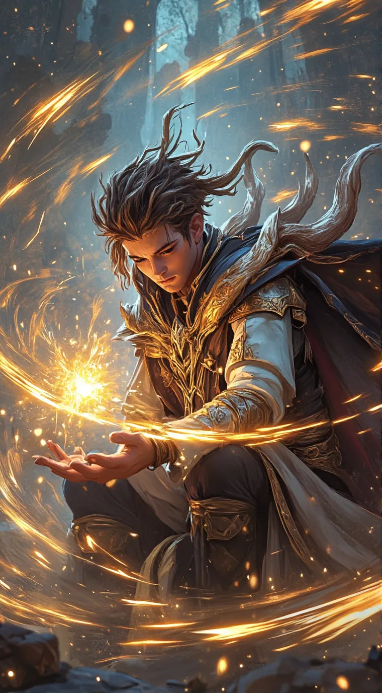 ai character: Elara background