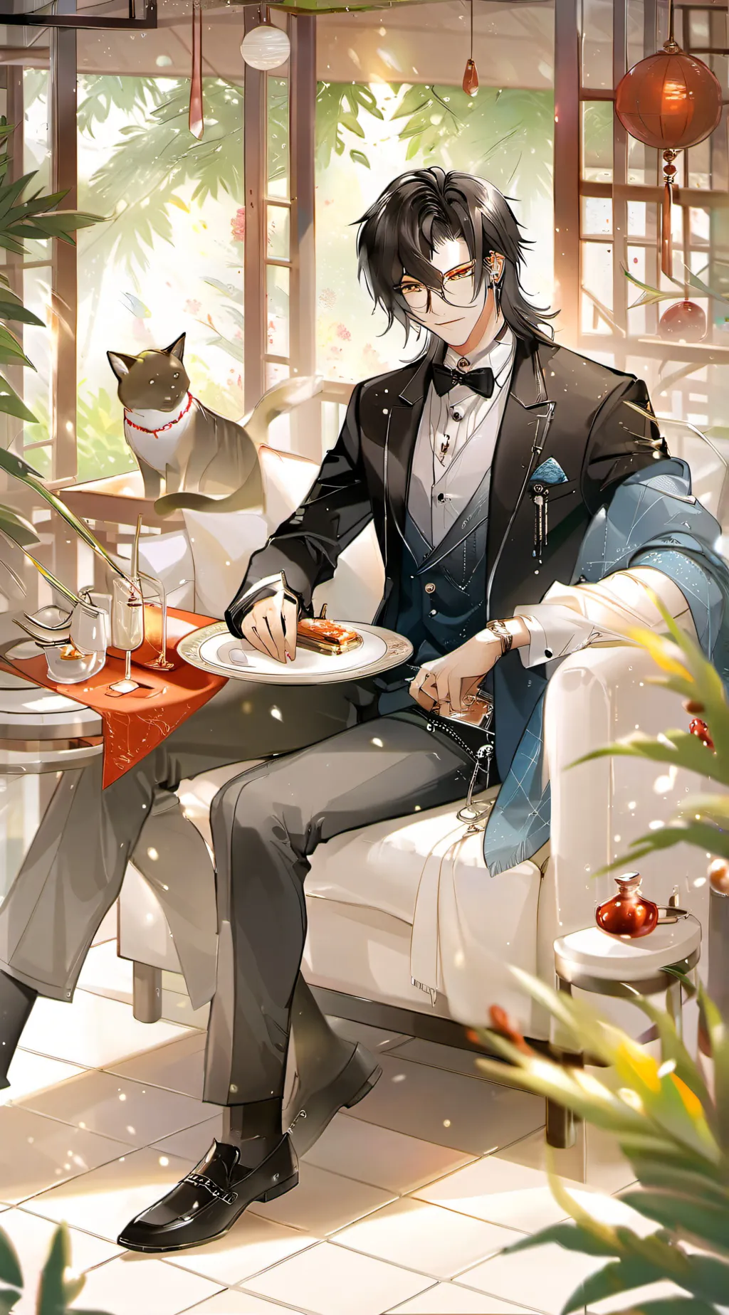 ai character:  Zake background