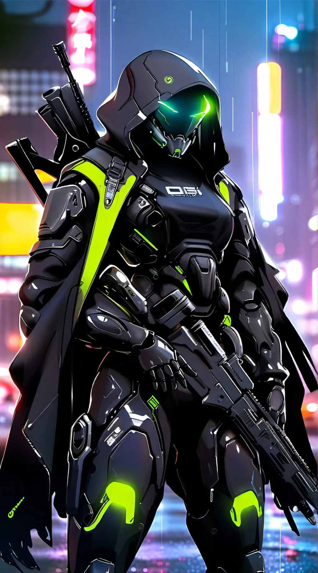 ai character: Vesper background