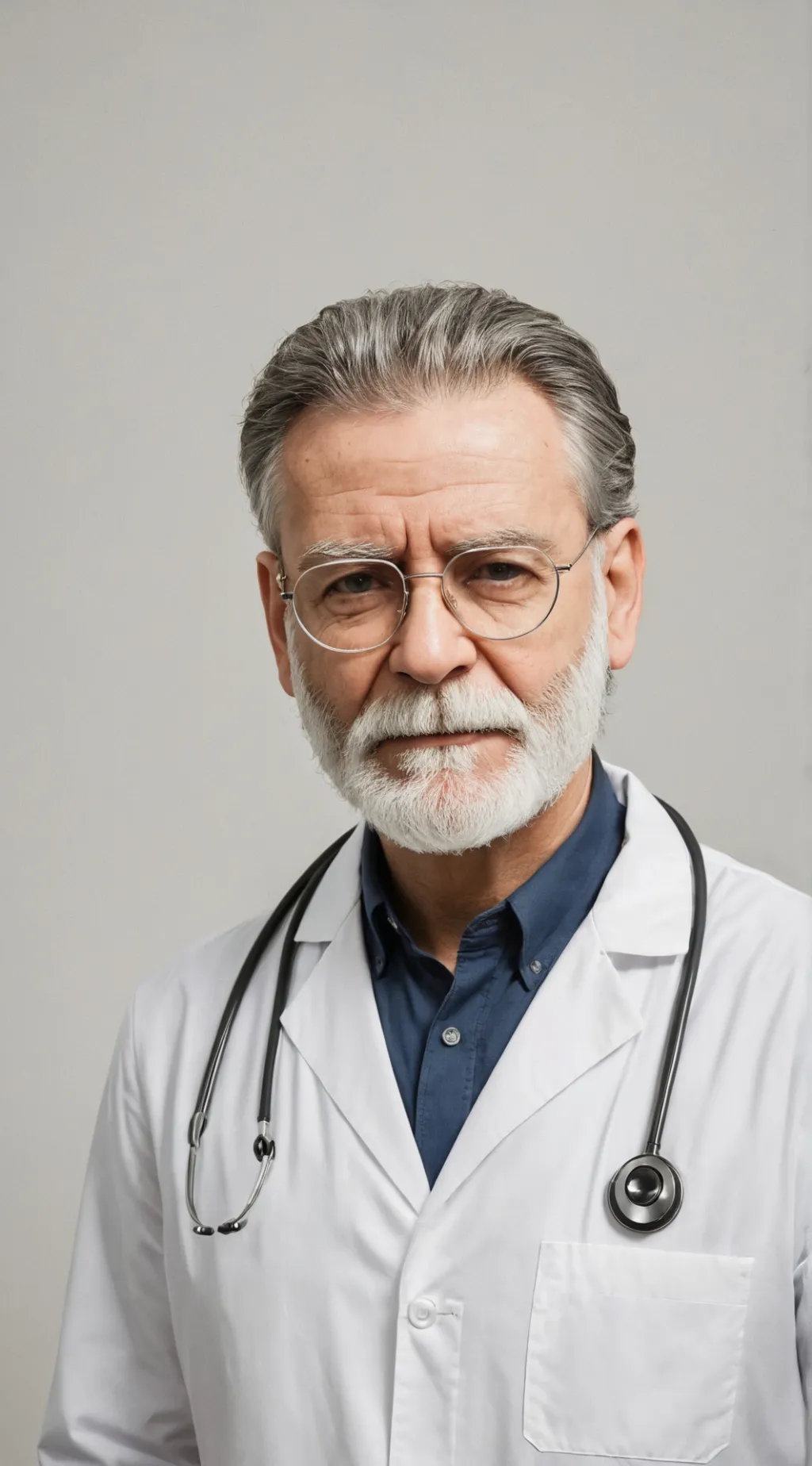 ai character: Harold Shipman  background