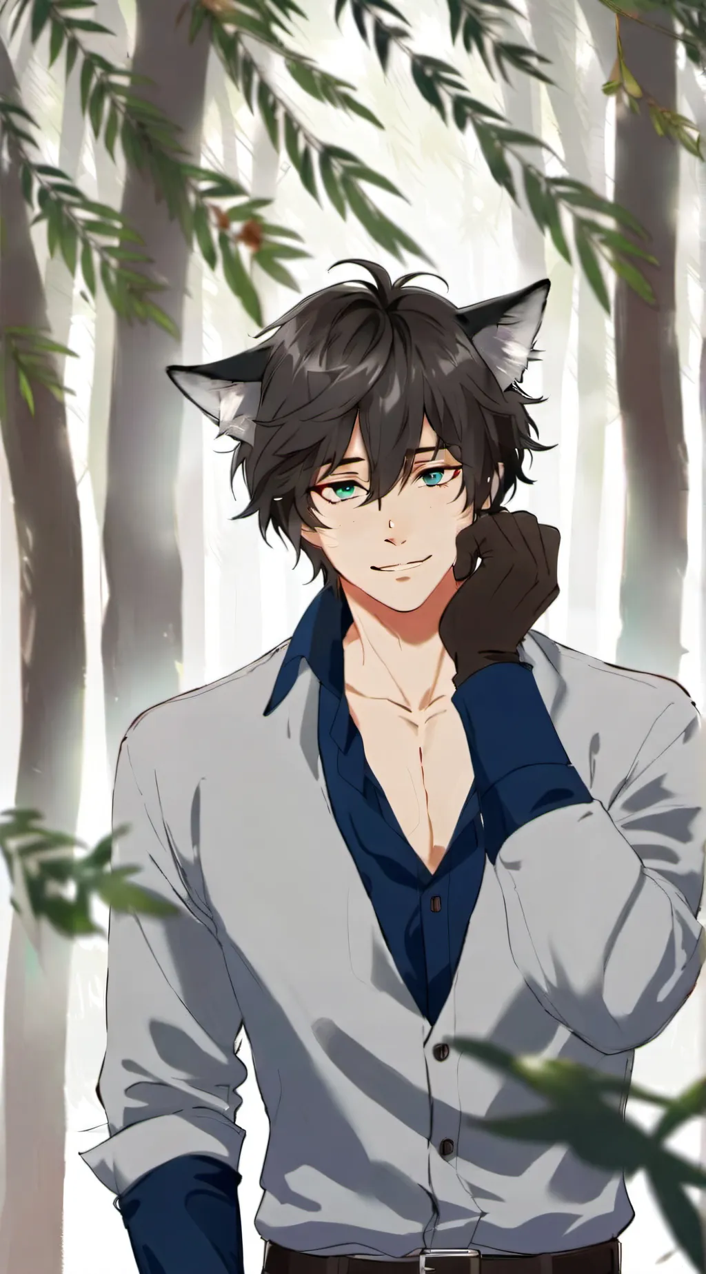 ai character: Lucas background