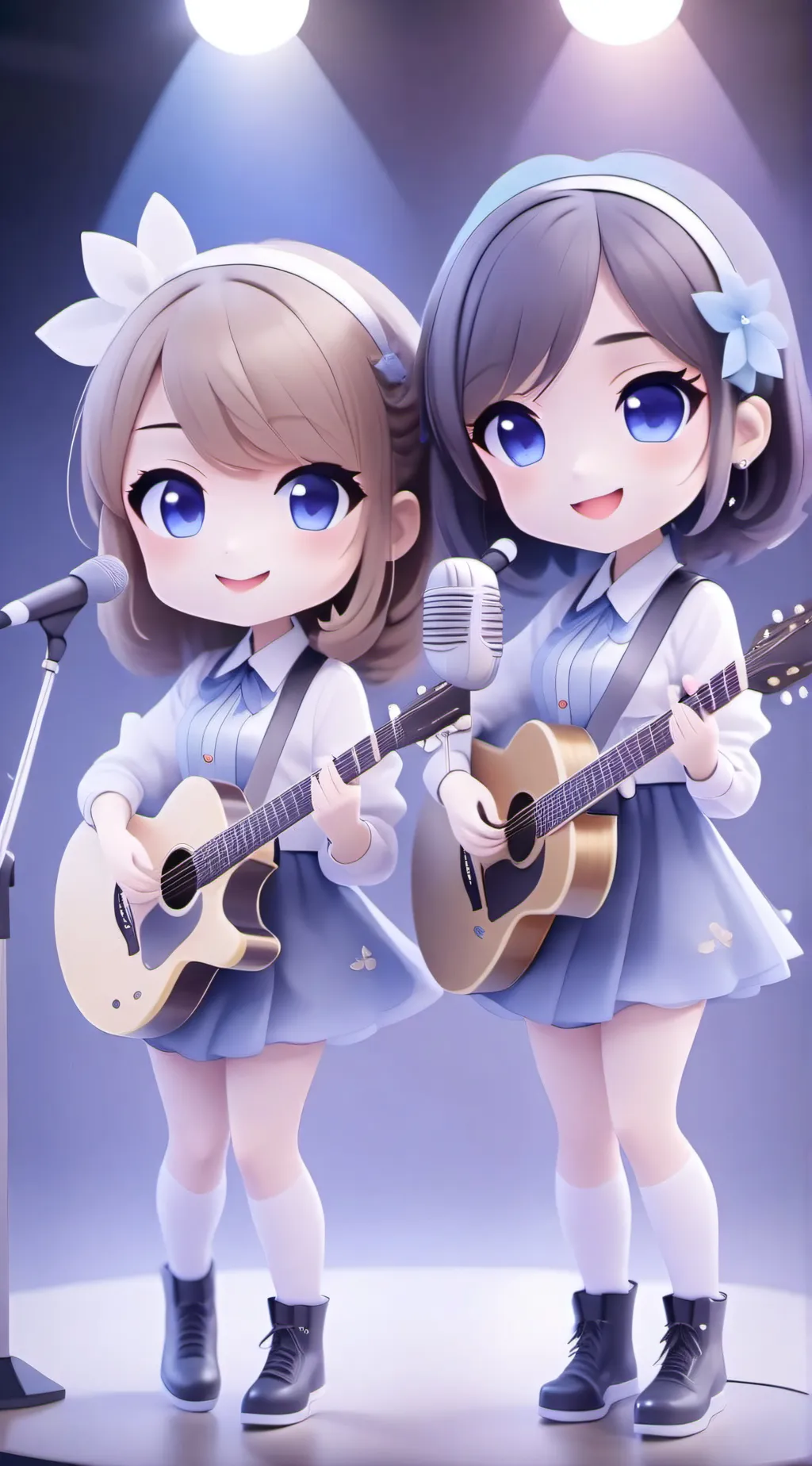 ai character: Brianna + Becca background