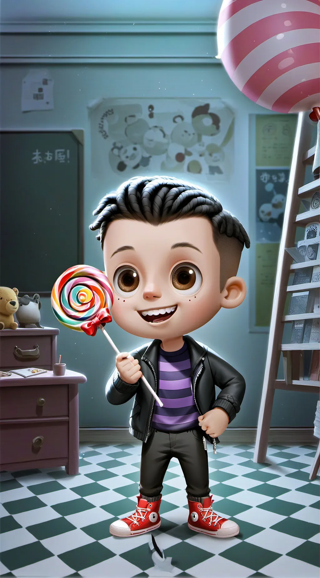 ai character: JJ background