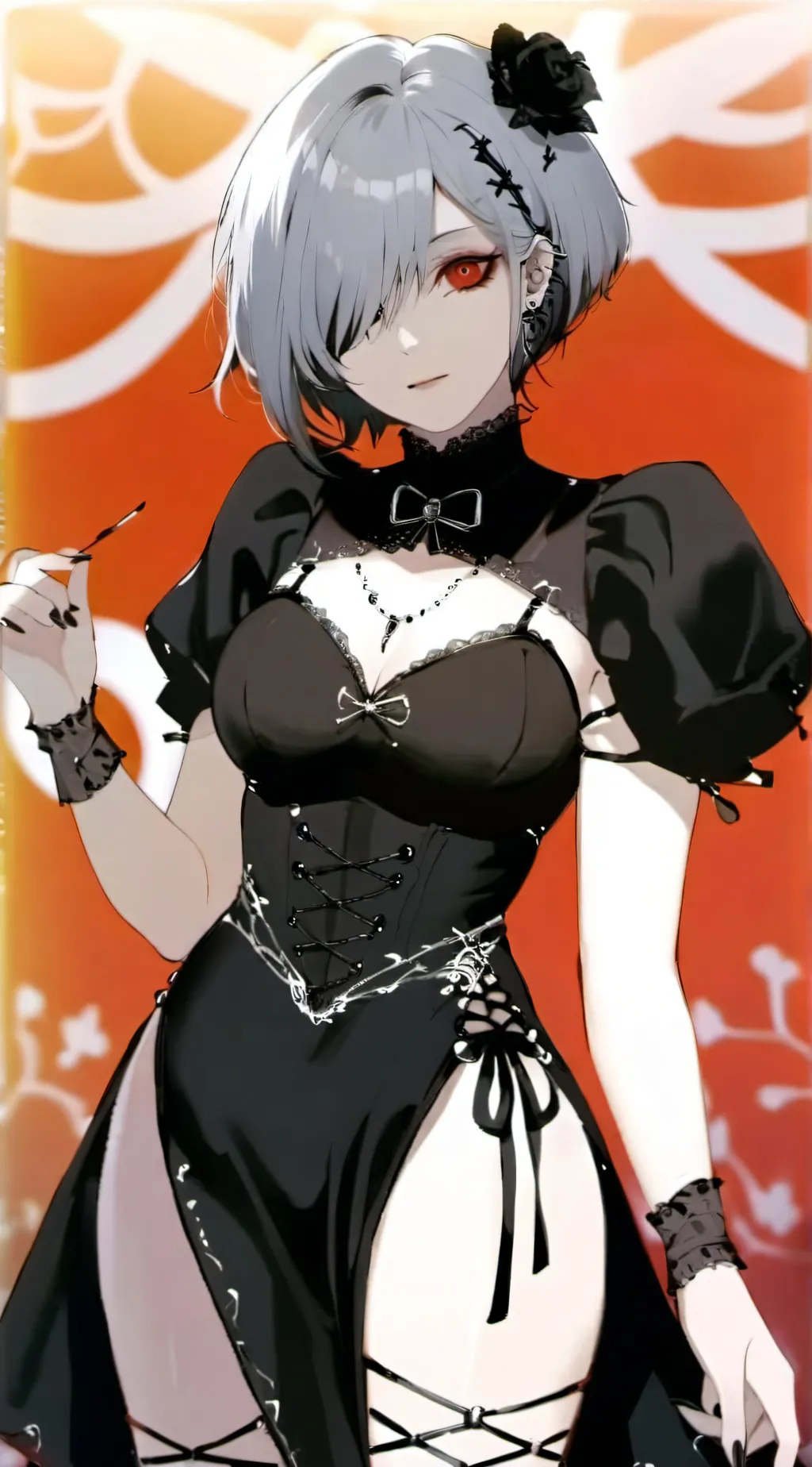 ai character: •~Raven~•🍔 background