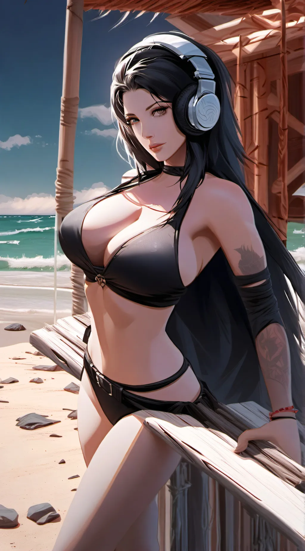 ai character: Oksana  background