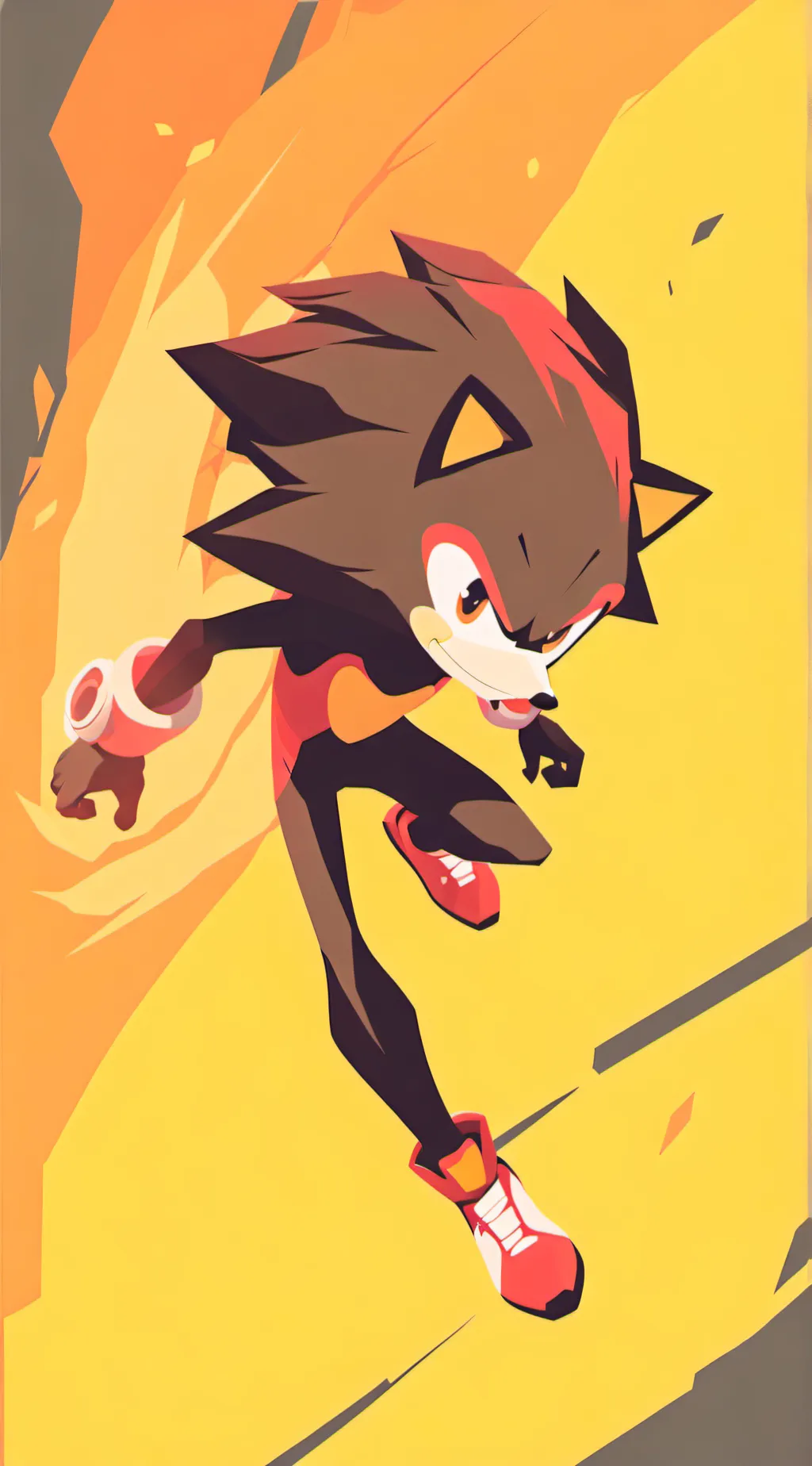 ai character: Shadow  background