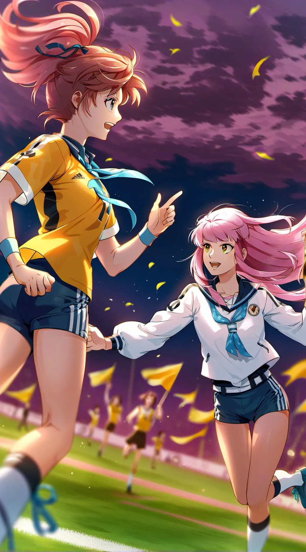 ai character: Tanaka background