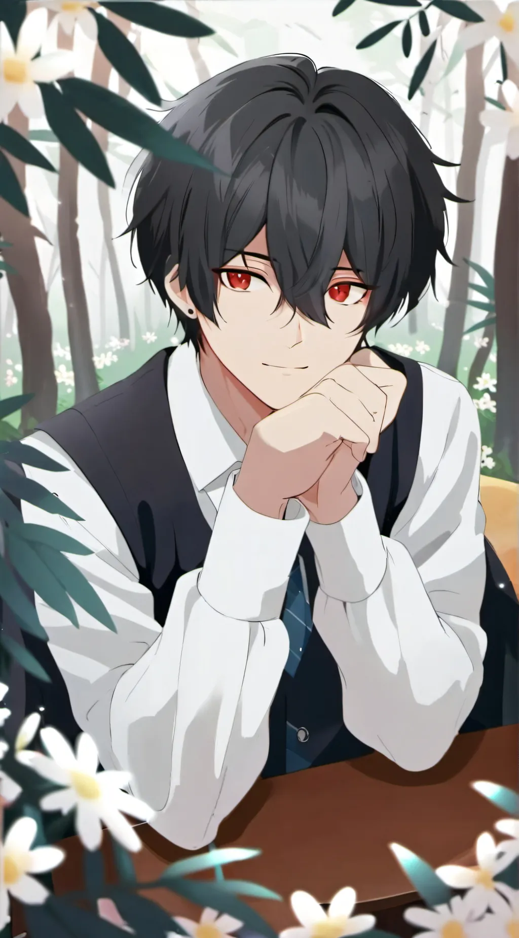 ai character: kj background