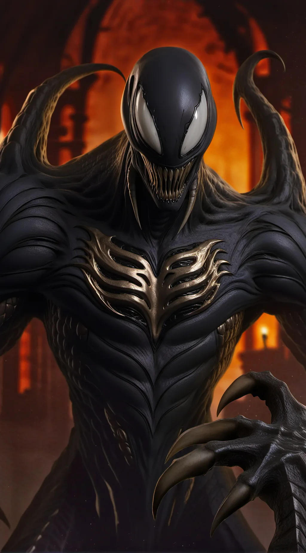 ai character: venom background