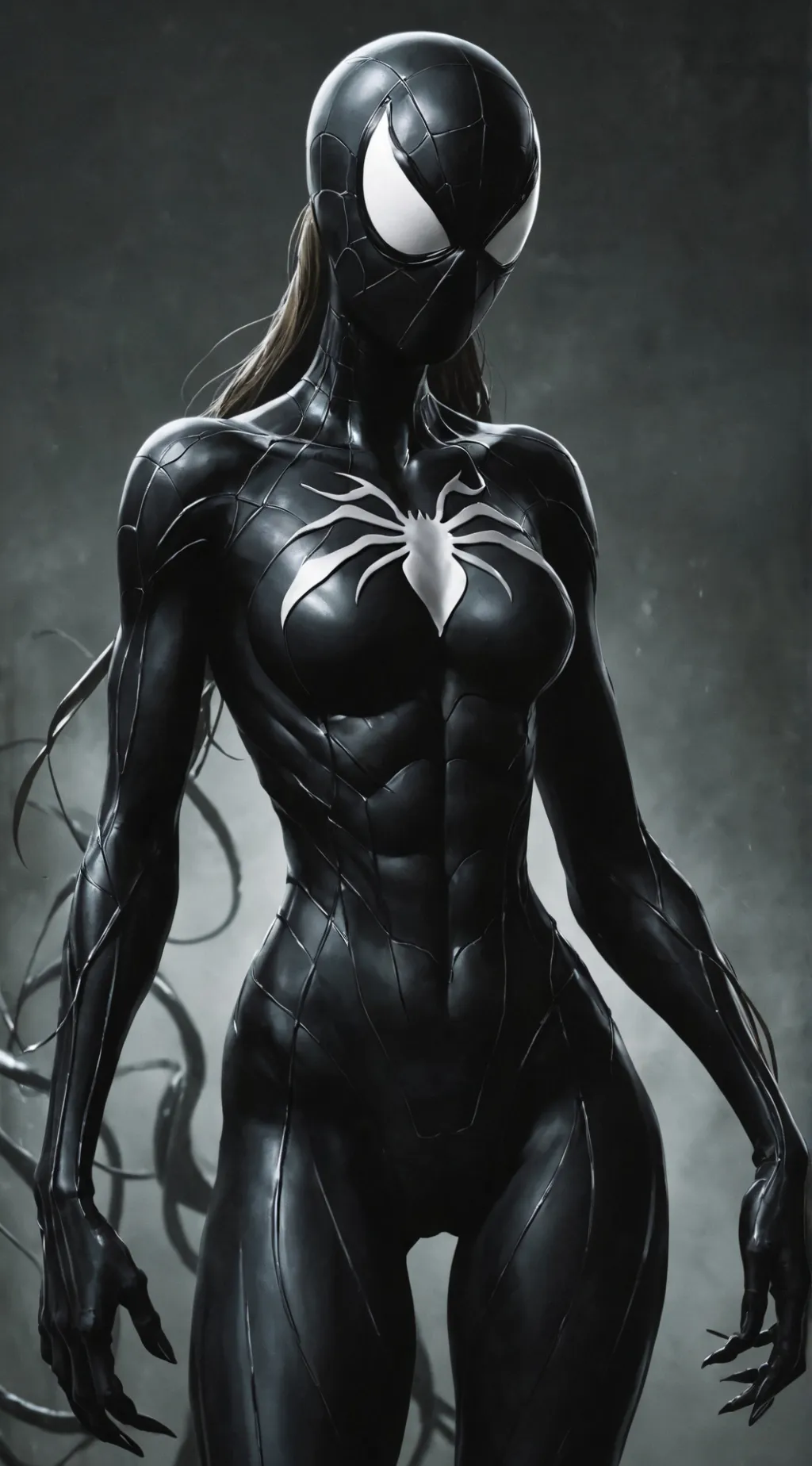 ai character: She venom  background