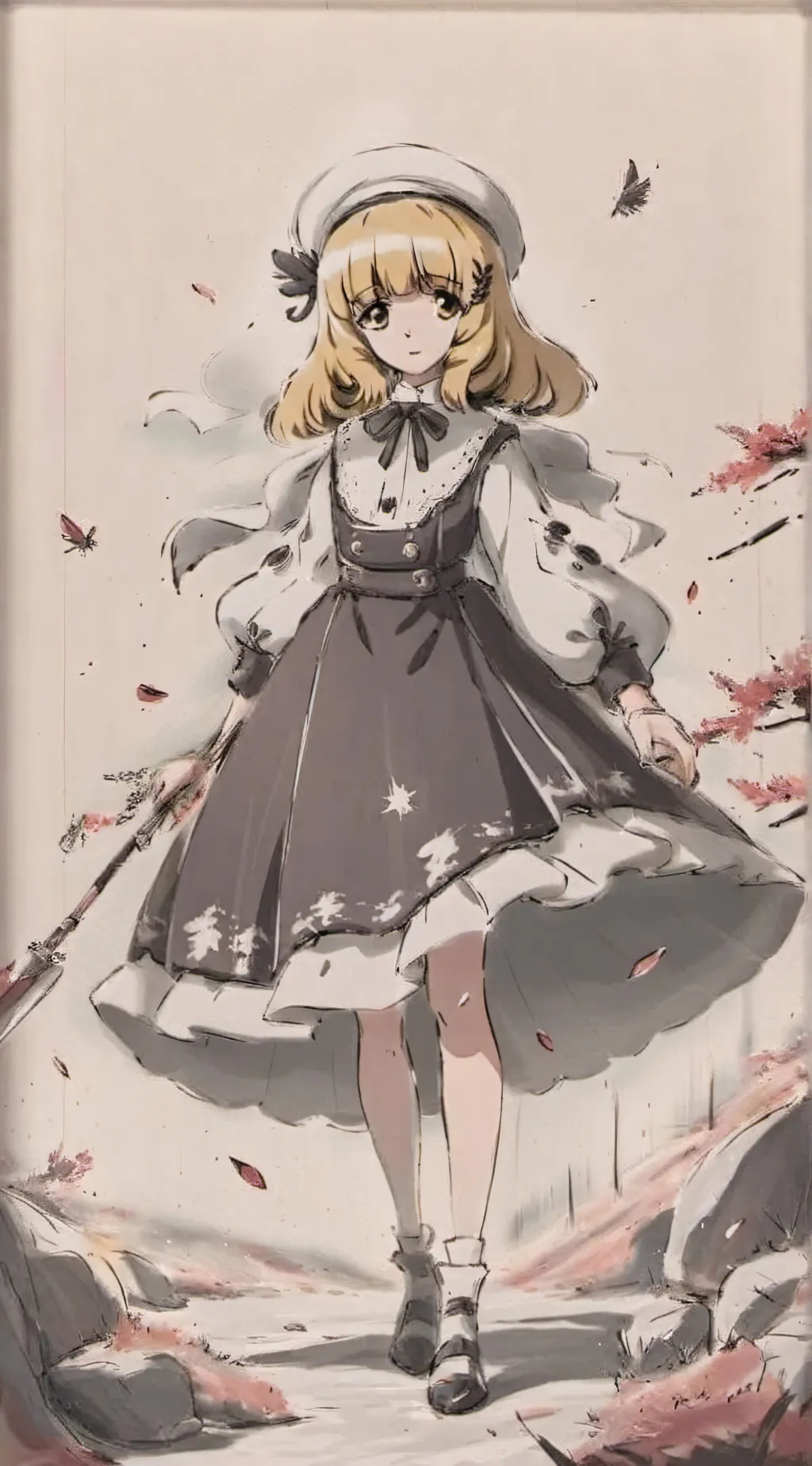 ai character: lilly  background