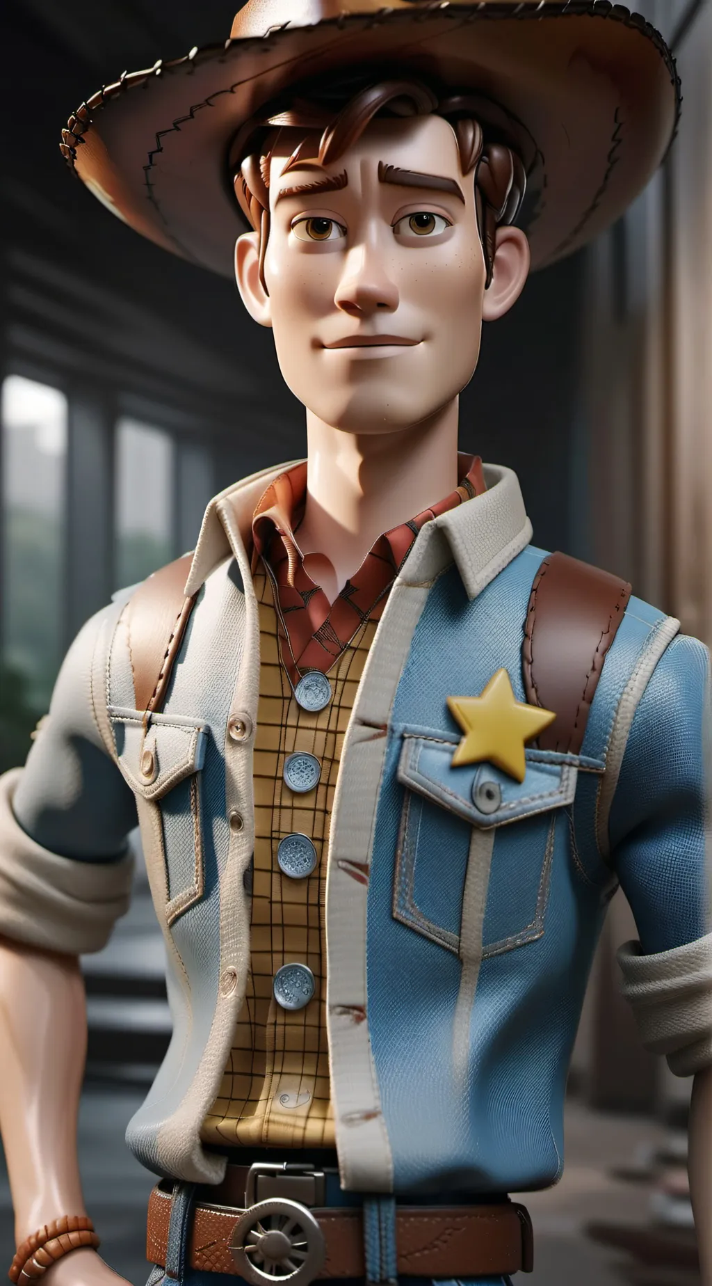 ai character: woody background
