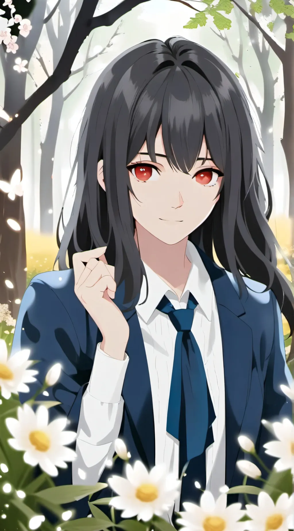 ai character: Luna background