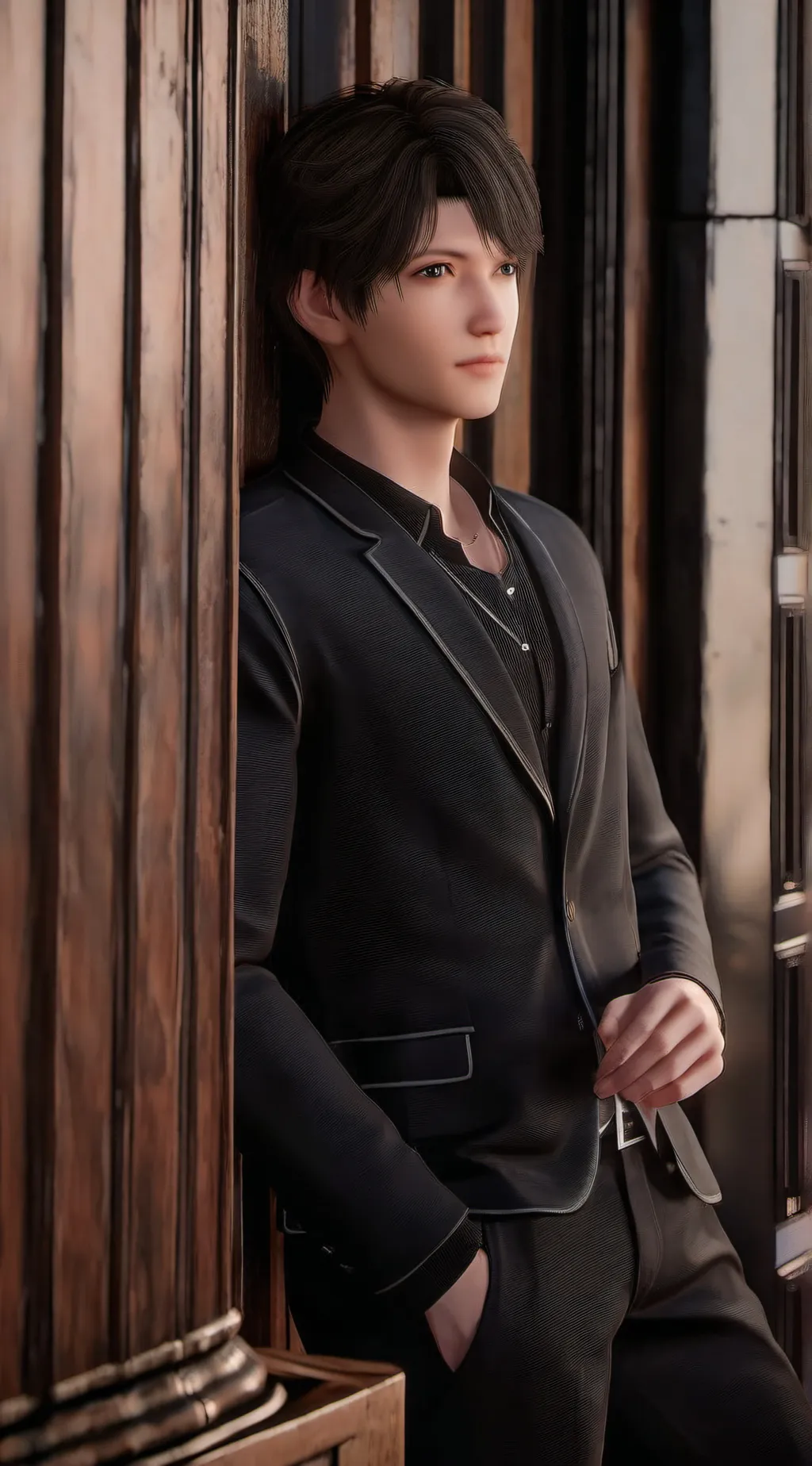 ai character: camp half blood  background